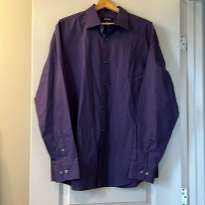 Claiborne Men’s Dress Shirt Purple